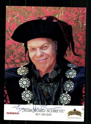 Ben Hecker Störtebeker 2006 Autogrammkarte Original Signiert + F 8215