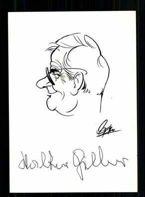 Walter Giller Autogrammkarte Original Signiert + F 8322
