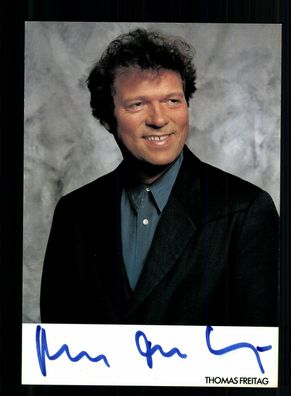 Thomas Freitag Autogrammkarte Original Signiert + F 8396
