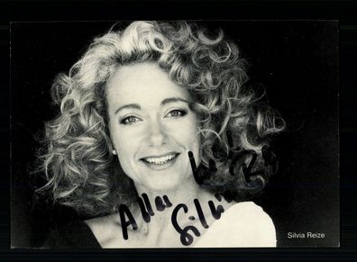 Silvia Reize Rüdel Autogrammkarte Original Signiert + F 8515