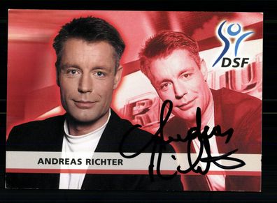 Andreas Richter DSF Autogrammkarte Original Signiert + F 8610