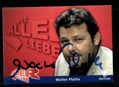 Walther Plathe Bei aller Liebe Autogrammkarte Original Signiert + F 8640
