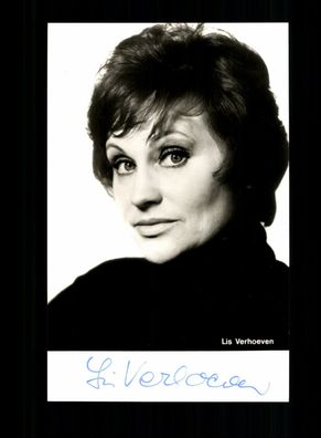 Lis Verhoeven Rüdel Autogrammkarte Original Signiert + F 8777