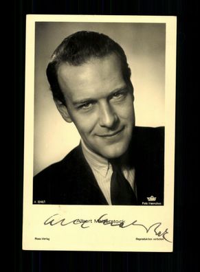 Albert Matterstock Ross Verlag Autogrammkarte Original Signiert + F 8851