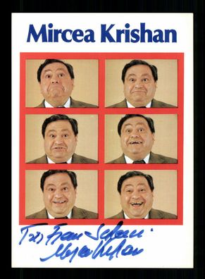 Mircea Krishan Autogrammkarte Original Signiert + F 8958