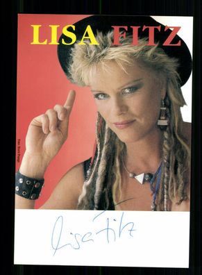 Lisa Fitz Autogrammkarte Original Signiert + F 9022