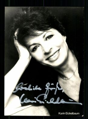 Karin Eickelbaum Rüdel Autogrammkarte Original Signiert + F 9134