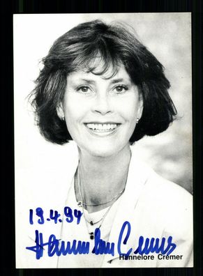 Hannelore Cramer Autogrammkarte Original Signiert + F 9316