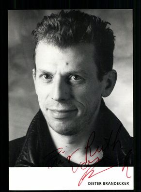 Dieter Brandecker Autogrammkarte Original Signiert + F 9376