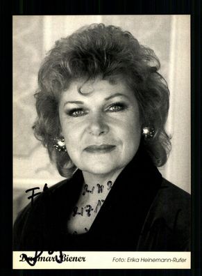 Dagmar Biener Autogrammkarte Original Signiert + F 9382