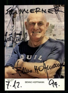 Benno Hoffmann Autogrammkarte Original Signiert + F 9423