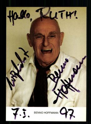 Benno Hoffmann Rüdel Autogrammkarte Original Signiert + F 9425