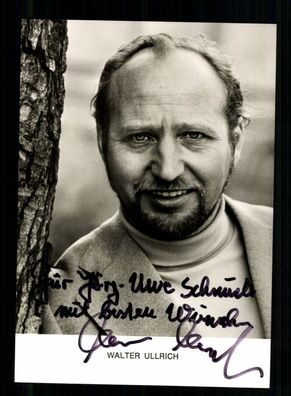 Walter Ullrich Rüdel Autogrammkarte Original Signiert + F 9485