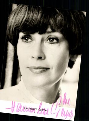 Hannelore Cremer Rüdel Autogrammkarte Original Signiert + F 9710