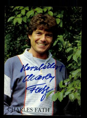 Charles Fath Autogrammkarte Original Signiert + F 9769
