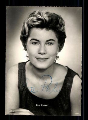 Eva Probst Autogrammkarte Original Signiert + F 9815