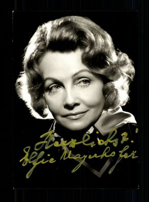 Elfie Mayerhofer Autogrammkarte Original Signiert + F 9873