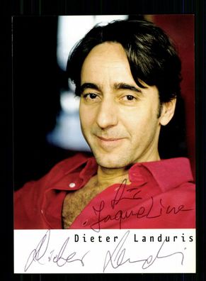 Dieter Landuris Autogrammkarte Original Signiert + F 9891