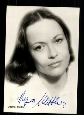 Dagmar Mettler Rüdel Autogrammkarte Original Signiert + F 9902