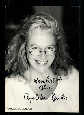 Angelika Bender Rüdel Autogrammkarte Original Signiert + F 10277