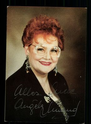 Angele Durand Autogrammkarte Original Signiert + F 10279