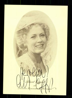Andrea Eggert Autogrammkarte Original Signiert + F 10303