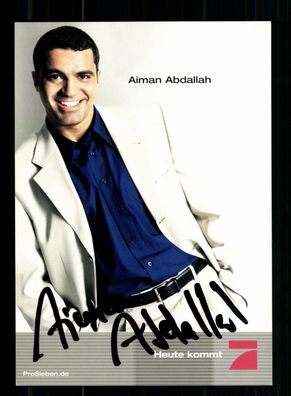 Aiman Abdallah Galileo Autogrammkarte Original Signiert + F 10360
