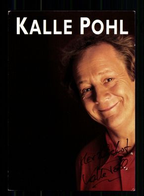 Kalle Pohl Autogrammkarte Original Signiert + F 10375