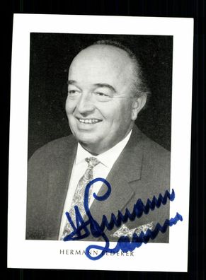 Hermann Lederer Autogrammkarte Original Signiert + F 10537