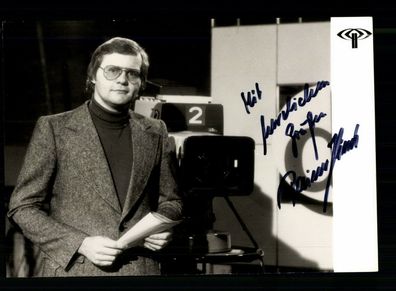 Rainer Hirsch ZDF Autogrammkarte Original Signiert + F 10774