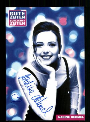 Nadine Dehmel GZSZ Autogrammkarte Original Signiert + F 10838