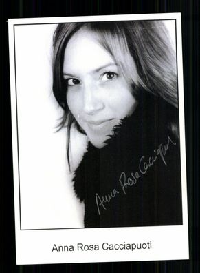 Anna Rosa Cacciapuoti Autogrammkarte Original Signiert + F 8267