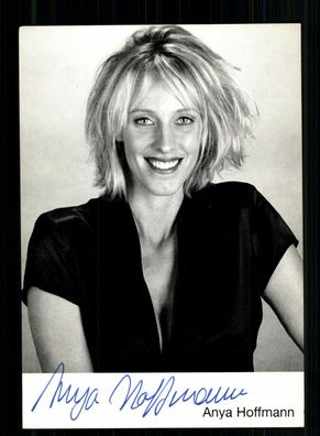 Anya Hoffmann Autogrammkarte Original Signiert + F 8272