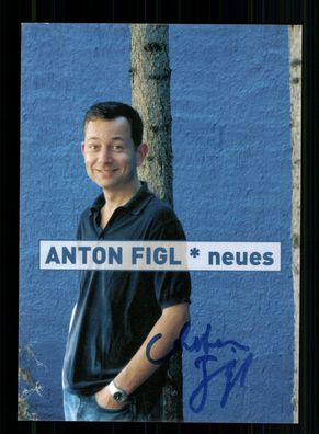 Anton Figl Autogrammkarte Original Signiert + F 8275