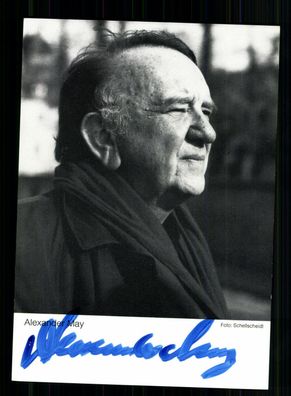 Alexander May Autogrammkarte Original Signiert + F 8310