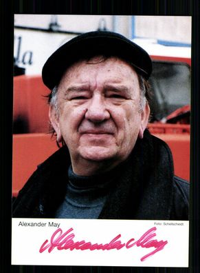 Alexander May Autogrammkarte Original Signiert + F 8312
