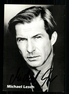 Michael Lesch Autogrammkarte Original Signiert + F 8331