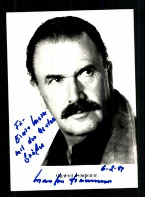 Manfred Heidmann Rüdel Autogrammkarte Original Signiert + F 8364
