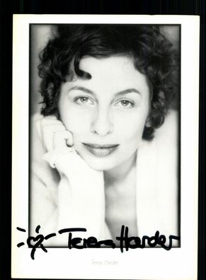 Teresa Harder Autogrammkarte Original Signiert + F 8398