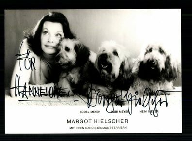 Margot Hielscher Rüdel Autogrammkarte Original Signiert + F 8469