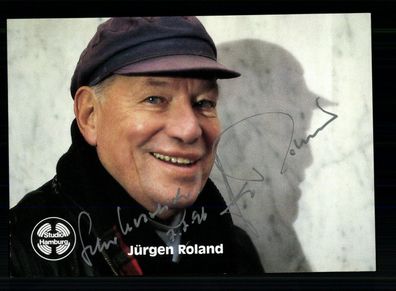 Jürgen Roland Autogrammkarte Original Signiert + F 8553