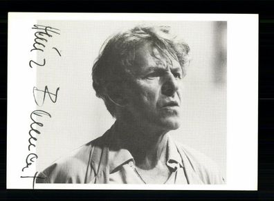 Heinz Bennent Autogrammkarte Original Signiert + F 8665