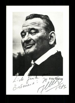 Fritz Muliar Autogrammkarte Original Signiert + F 8749