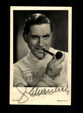 Albrecht Schoenhals Ross Verlag Autogrammkarte Original Signiert + F 8850