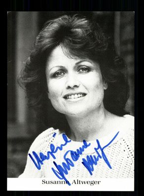 Susanne Altweger Autogrammkarte Original Signiert + F 8876