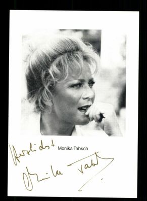 Monika Tabsch Autogrammkarte Original Signiert + F 8951