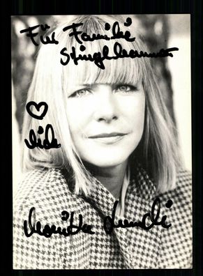 Monika Lundi Autogrammkarte Original Signiert + F 8964