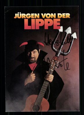 Jürgen von der Lippe Autogrammkarte Original Signiert + F 9140