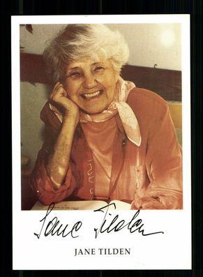 Jane Tilden Autogrammkarte Original Signiert + F 9165