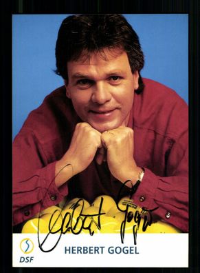 Herbert Gogel DSF Autogrammkarte Original Signiert + F 9281